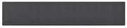 vidaXL Tapete/passadeira 50x300 cm antracite