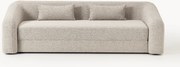 Sofá-cama em bouclé Eliot (3 lugares)