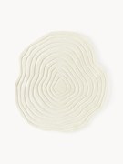 Tapete em lã artesanal com forma orgânica Niria