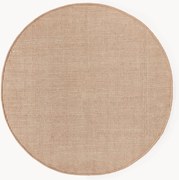 Tapete redondo de lã artesanal Amaro