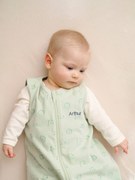 Saco de bebé personalizável, especial verão, Basics, com abertura central, BALI verde estampado