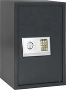 vidaXL Cofre Digital com bloqueio Cinzento escuro 40 x 35 x 60 cm Aço