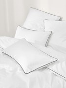 Capa de edredão em percal de algodão Daria