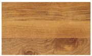 vidaXL Tampo de mesa retangular 50x20x2,5 cm mangueira maciça
