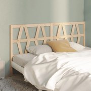 vidaXL Cabeceira de cama 186x4x100 cm pinho maciço