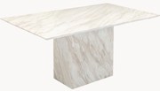 Mesa de jantar em mármore Artistico, 160 x 90 cm