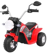 Mota elétrica para crianças 6V, Minimoto, 1 a 3,5 anos Vermelha
