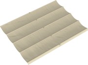 Outsunny Teto de Substituição Retrátil 3,92x3,5 m para Estrutura de 4x3 m Toldo de Tecido Apenas para Jardim com 8 Orifícios Creme | Aosom Portugal