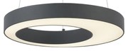 Candeeiro suspenso moderno preto 50cm incl. LED regulável em 3 níveis - Organici Moderno