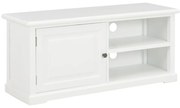 vidaXL Móvel de TV 90x30x40 cm madeira branco
