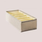 Organizador Textil (35x15 Cm) Minsk Beige - Sklum