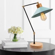 Candeeiro de Mesa Manavgat – Turquesa – Diâmetro 24 cm, Altura 52 cm