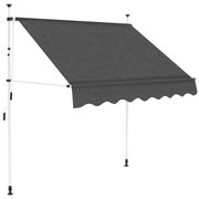 Toldo retrátil manual 200 cm antracite