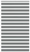 vidaXL Cortina de zebra 130x200 cm largura do tecido 125,9cm poliéster