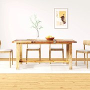 vidaXL Mesa de jantar madeira reciclada maciça 180 cm