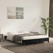 vidaXL Estrutura de cama sem colchão 140x200 cm veludo preto