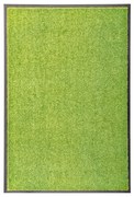 Tapete de porta lavável 60x90 cm verde