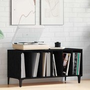 vidaXL Armário de Carvalho Preto - 100x38x48 cm Feito em Madeira Engenharia