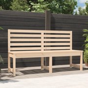 vidaXL Banco de jardim 157,5 cm madeira de pinho maciça