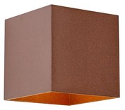 Candeeiro de Parede Exterior Castanho Ferrugem Incl. LED 2-Luzes IP65 Solar - Charlene Moderno