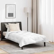 vidaXL Duvet para Todas as Estações Branco 135 x 200 cm Microfibra