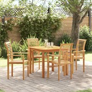 vidaXL Cadeira de jantar 4 pcs Castanho 62 x 55 x 94 cm