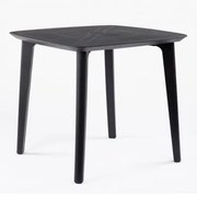 Mesa De Jardim Quadrada 85x85 Cm Scand Preto - Sklum