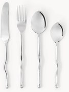 Conjunto de talheres em aço inoxidável Juno, 1 pessoa, conjunto de 4