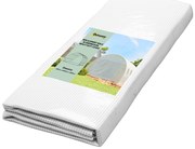 Outsunny Cobertura de substituição estufa túnel 12 m² 4 x 3 x 2 m PE Anti-UV impermeável 8 janelas + porta enrolável com fecho éclair branco | Aosom Portugal