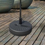 Base de Guarda Sol – Ø51x28 cm – Recarregável – 22 kg – Preto – Para M