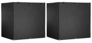 vidaXL Capas p/ banco baloiço 2 pcs 12 ilhós 220x177x220 polietileno