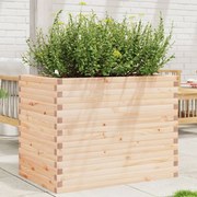vidaXL Vaso/floreira de jardim 90x60x68,5 cm madeira de pinho maciça