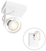 Foco moderno branco - Master 50 Moderno