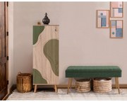 Conjunto de Mobiliário de Entrada Vegas – Sonomo Green – Sapateira 50x