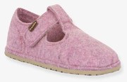 Pantufas barefoot para criança FLEXY WOOLY BAREFOOT Froddo rosa mesclado