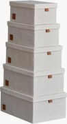 Caixas Premium, conjunto de 5