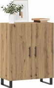 vidaXL Aparador 69,5x34x90 cm derivados de madeira carvalho artisiano