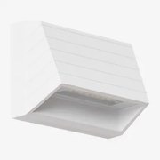 Aplique De Parede Led Para Exterior Em Alumínio Nolise Branco - Sklum