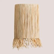 Aplique De Parede Em Ráfia Bellver Natural - Sklum