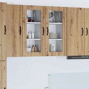 vidaXL Armário de Cozinha Carvalho Artesanal 40 x 31 x 80 cm