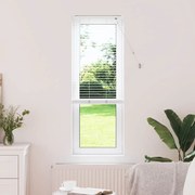 Persiana de Janela com cortinas Outros Manual Branco 80 x 130 cm Alumí