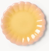 Prato de pequeno-almoço artesanal Marguerite, conjunto de 4