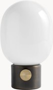 Candeeiro de mesa pequeno regulável JWDA, Alt 29 cm