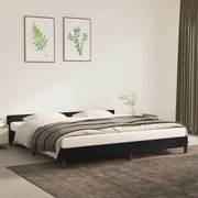 vidaXL Estrutura de cama sem colchão 200x200 cm veludo preto