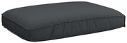 vidaXL Almofada de Palete para Assento Preto 120x80x12 cm Tecido Oxford
