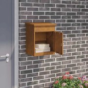vidaXL Caixa para entrega de pacotes Ferro Enferrujado 44 x 35 x 59 cm