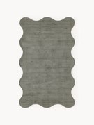 Tapete artesanal Wavy, bege
