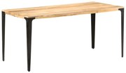 Mesa de jantar 160x80x76 cm madeira mangueira maciça