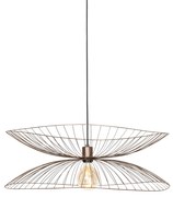 Candeeiro de suspensão design bronze 66 cm - Pua Design