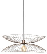 Candeeiro suspenso design bronze 66 cm - Pua Design